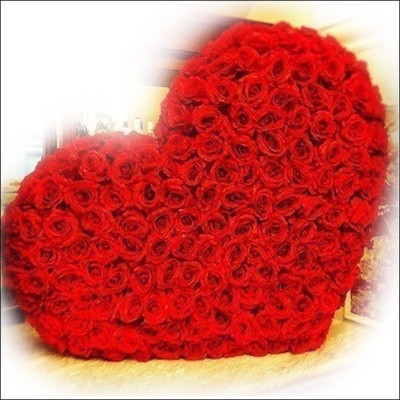 "Romantic Heart (500 Red Roses) - Click here to View more details about this Product